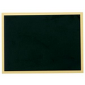 Black Screened Plate w/Gold Border & Adhesive Back (3"x4")